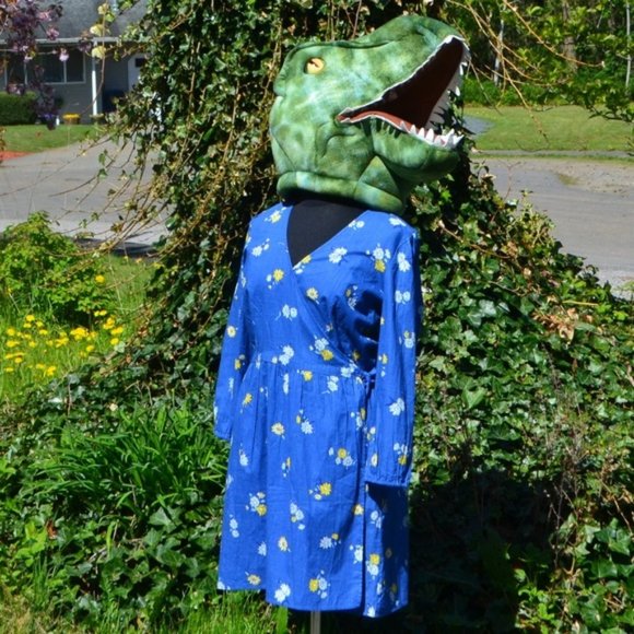 Old Navy Dresses & Skirts - NWT Old Navy 3X 24/26 Cotton Floral Wrap Dress